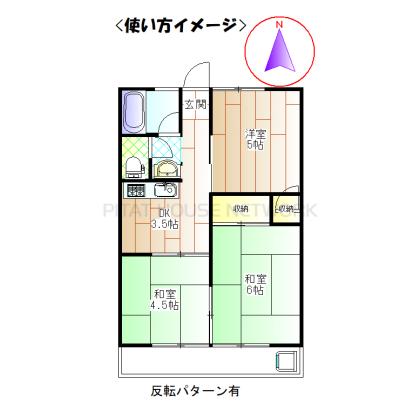  間取り図写真