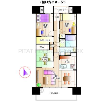  間取り図写真