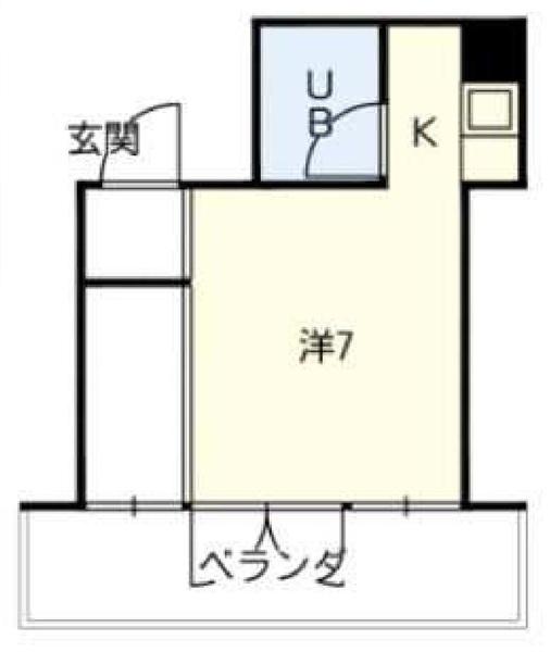 FLATSわかまつ（203） 間取り図画像