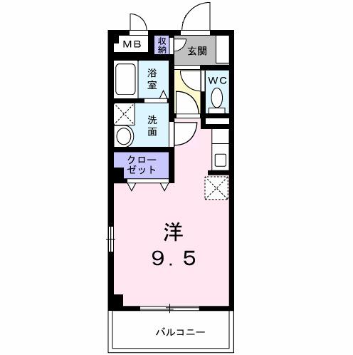 アビタシオン（105） 間取り図画像