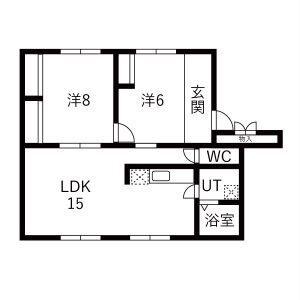 グリーンハイツ（D-3） 間取り図画像