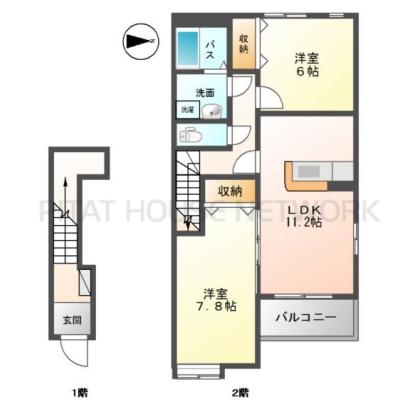  間取り図写真