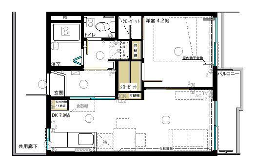  間取り図写真