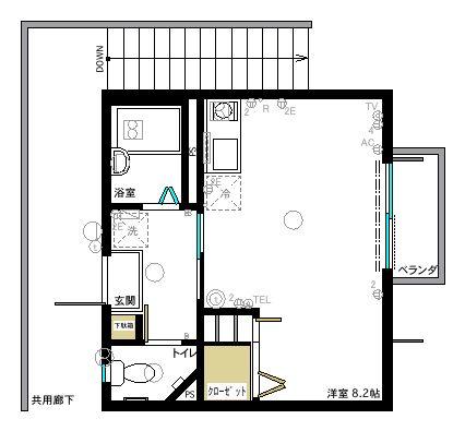  間取り図写真