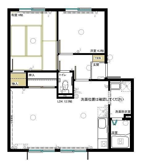  間取り図写真