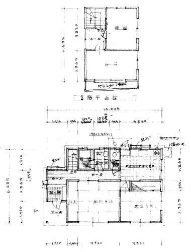  間取り図写真