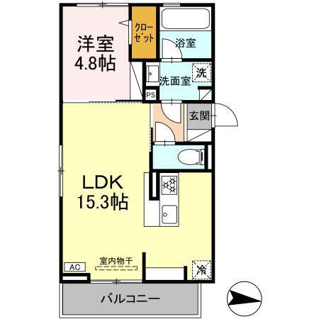 セレストＹＫ（203） 間取り図画像