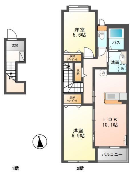  間取り図写真