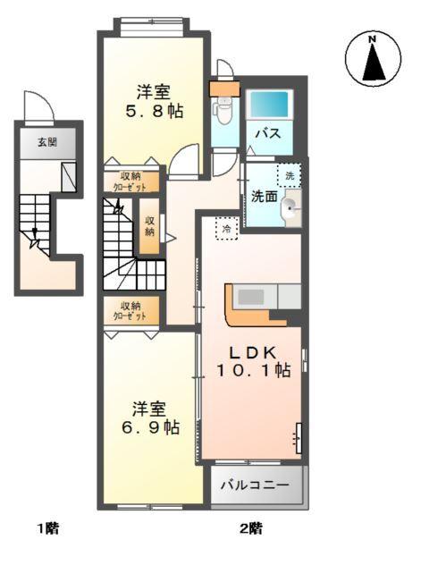  間取り図写真