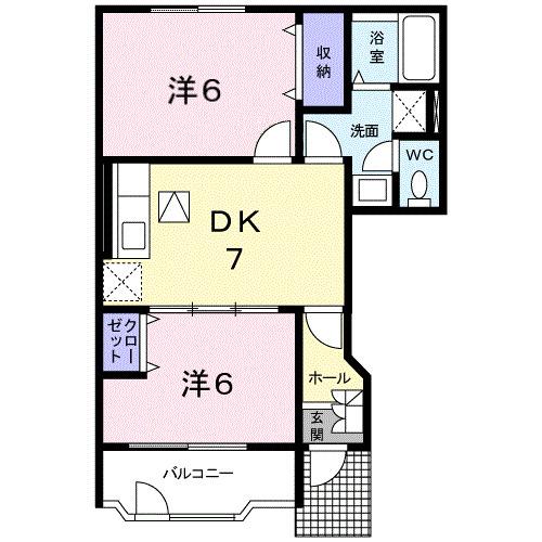 セレブレイトⅠ（102） 間取り図画像
