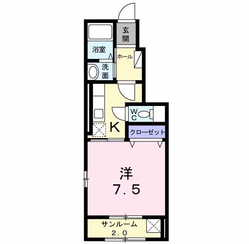 フォルトーナ　Ａ（105） 間取り図画像