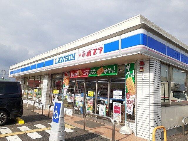 ローソン　ポプラ倉吉秋喜店：120m