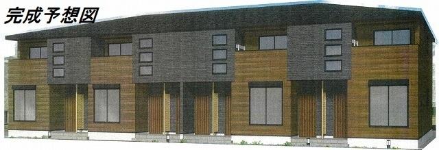 八橋駅より徒歩4分 築1年10ヶ月 2階建の賃貸物件