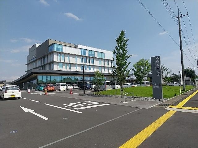 結城市役所：1045m