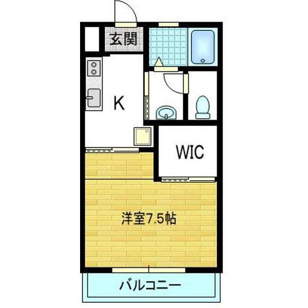 サニーコート共和（204） 間取り図画像