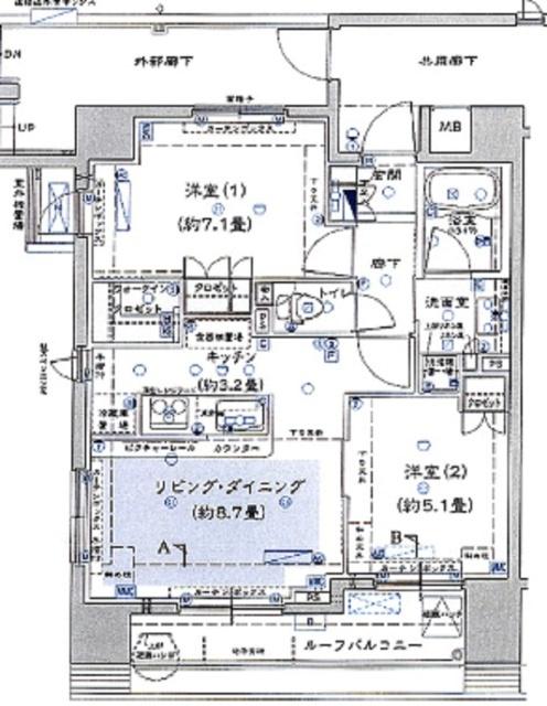  間取り図写真