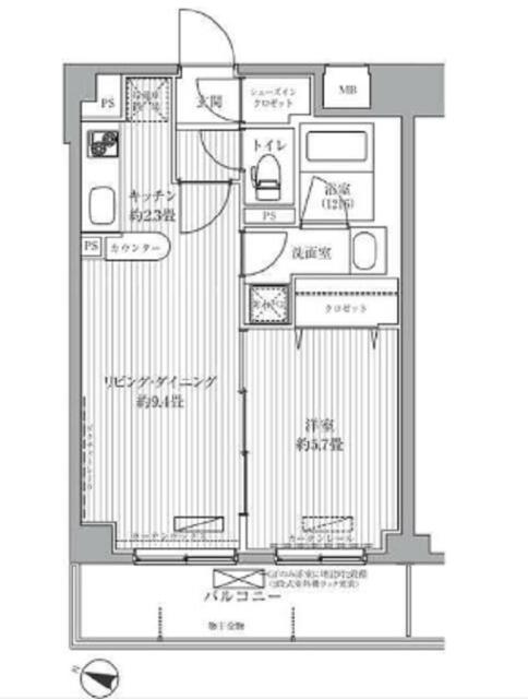 サニーリヴ北新横浜（208） 間取り図画像