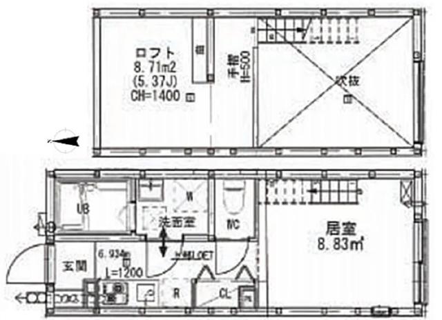  間取り図写真