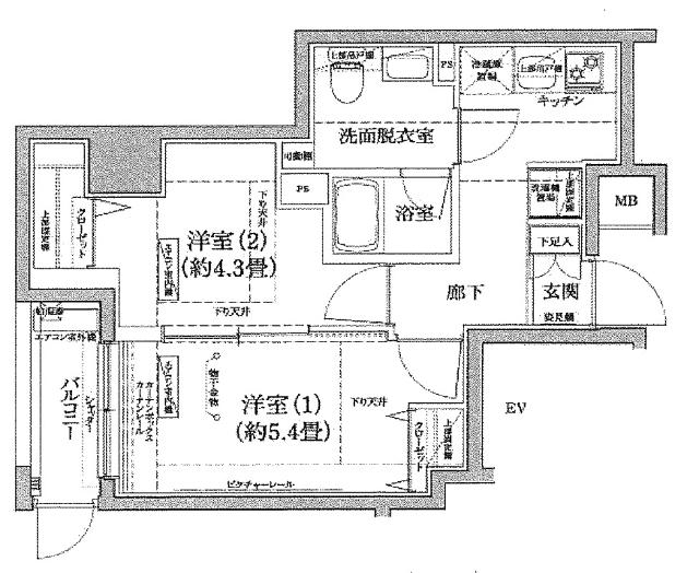 間取り図写真