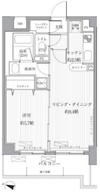  間取り図写真