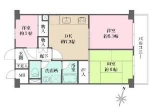  間取り図写真