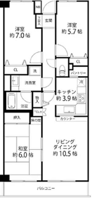  間取り図写真