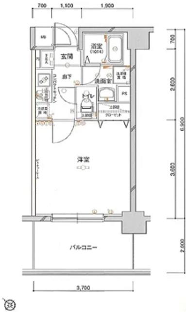  間取り図写真