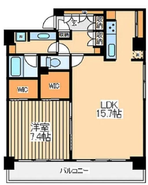 クレド新横浜（1103） 間取り図画像