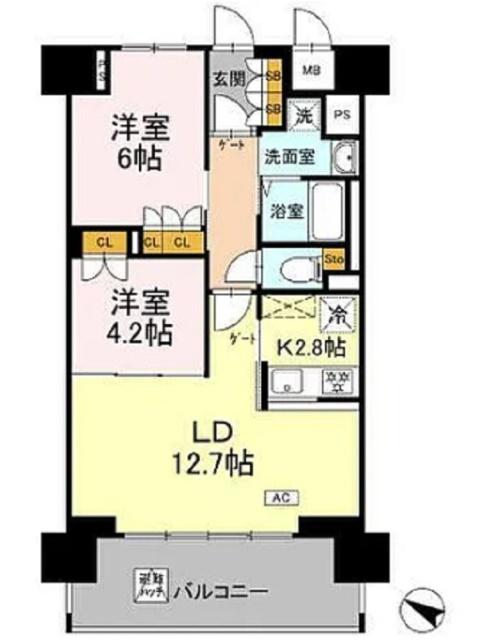 リーラ横浜川和町（909） 間取り図画像