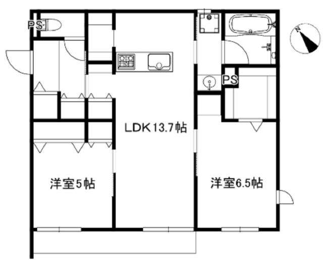 グランミシェル（101） 間取り図画像