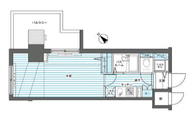 フェニックス新横濱参番館（201） 間取り図画像