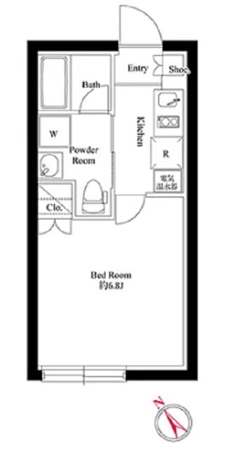 スエルテ白楽（302） 間取り図画像