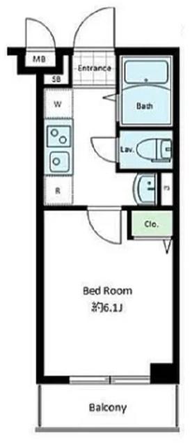 レピュア横浜片倉レジデンス（303） 間取り図画像
