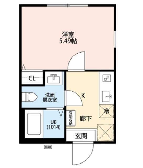 Venus Lagoon三枚町（101） 間取り図画像