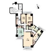 港北ガーデンホームズ 間取り図画像