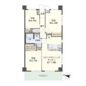 ルピナス綱島弐番館 間取り図画像