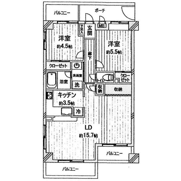  間取り図写真