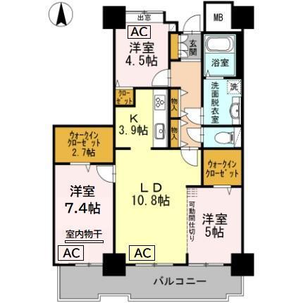  間取り図写真