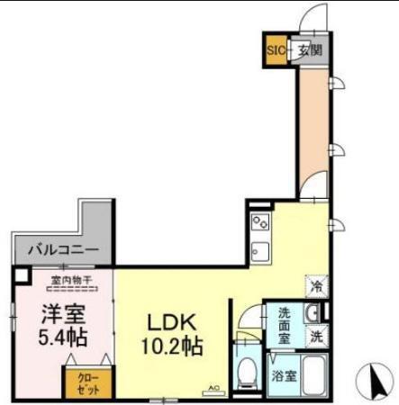 アンジュール高島平Ⅰ（203） 間取り図画像