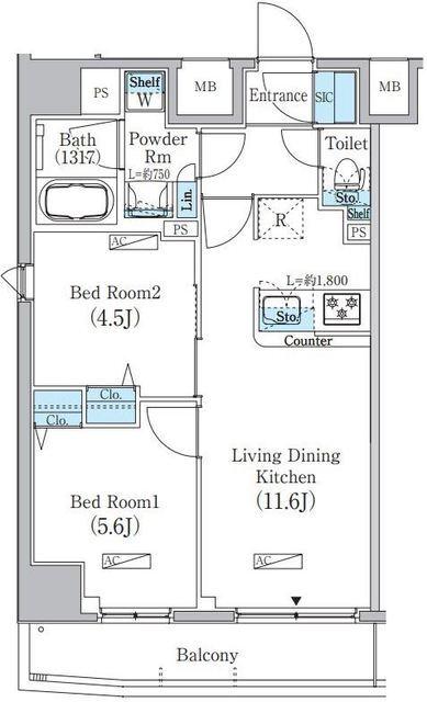  間取り図写真