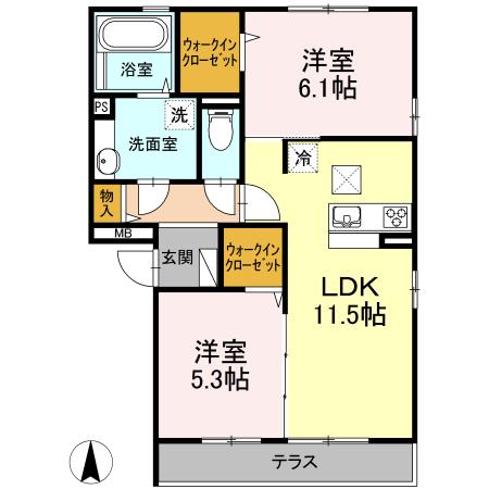  間取り図写真