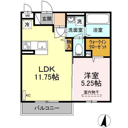 Fairy Tail（202） 間取り図画像