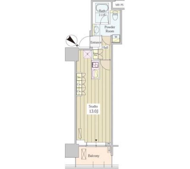 ユニゾンタワー（2108） 間取り図画像