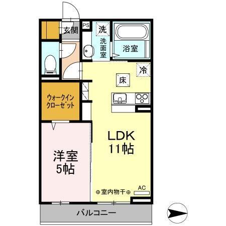 エトワール福生（102） 間取り図画像