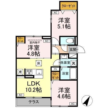  間取り図写真