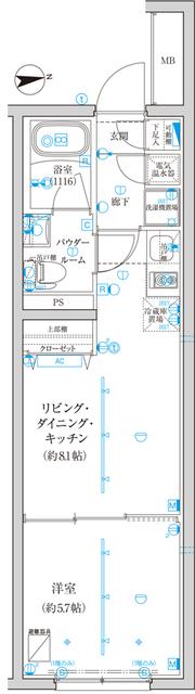  間取り図写真