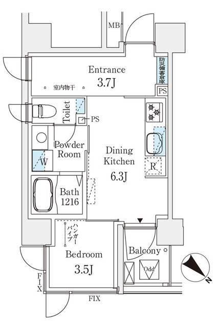  間取り図写真
