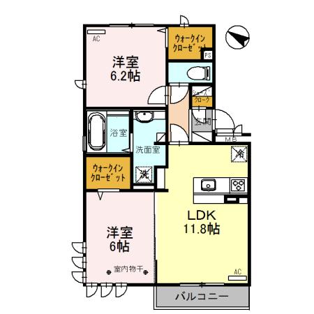  間取り図写真