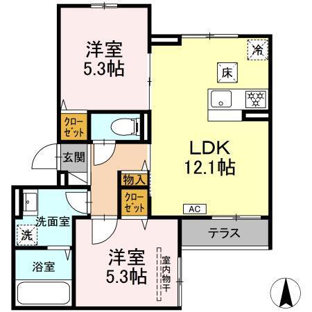 間取り図写真