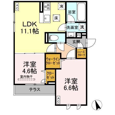 間取り図写真